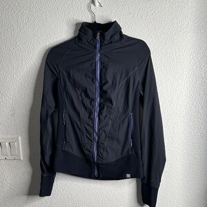 Title nine Women's navy blue light Jacket size Small running